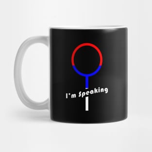 01 - Im Speaking - Woman Icon Mug